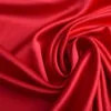 Stretchy red satin