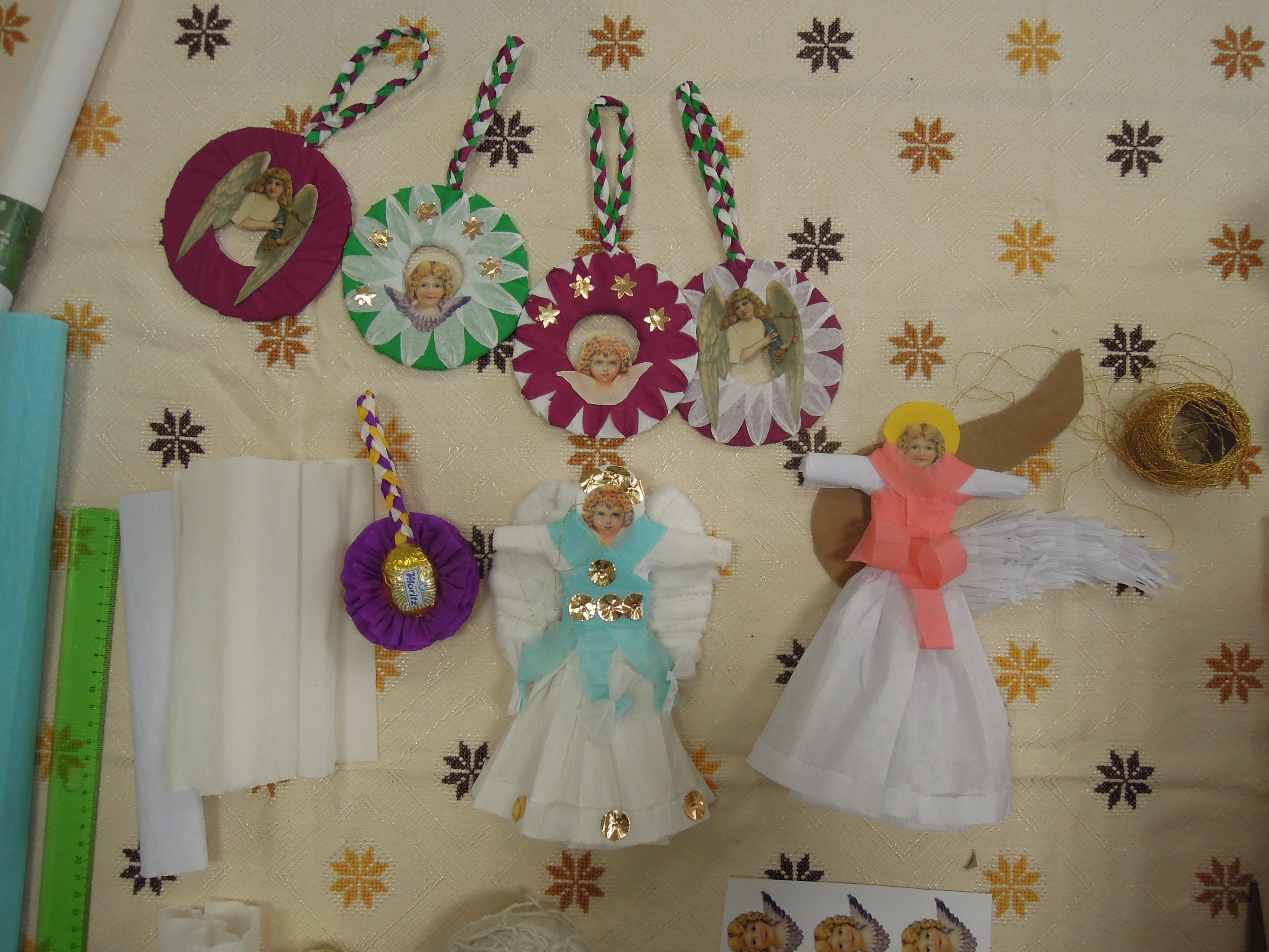 Vánoční ozdoby našich prababiček