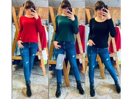 Triko Basic (Barva Tmavě zelená, Velikost UNI ( M,L,XL))