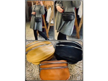 Kabelka Crossbody 2 (Barva Hořčicová)
