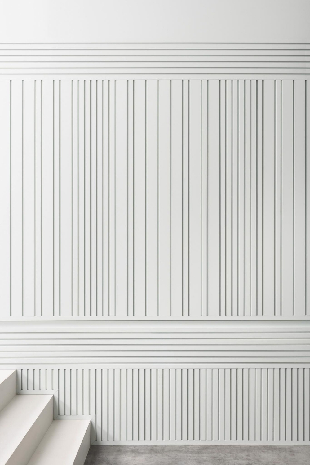 Dekorativní lišty jako architektonický detail stěny