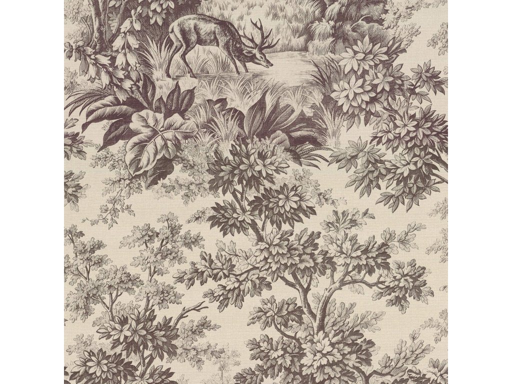 Stag Toile Chocolat