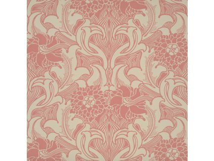 LGNTP3 Dahlia Scroll Carmine