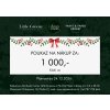 Vánoční voucher na 1 000 Kč