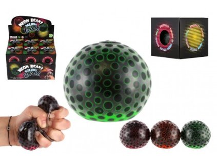 micek antistresovy mackaci sliz 6cm zabi vajicka 4 barvy v krabicce 7x7x7cm 12ks v boxu