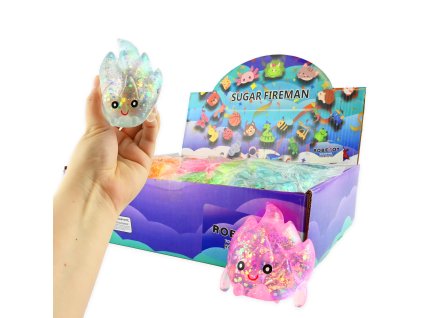 Plamínek SUGAR mačkací - antistresový fidget