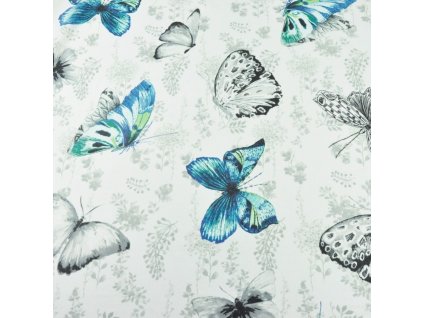 koldra obciazeniowa niebieskie motyle