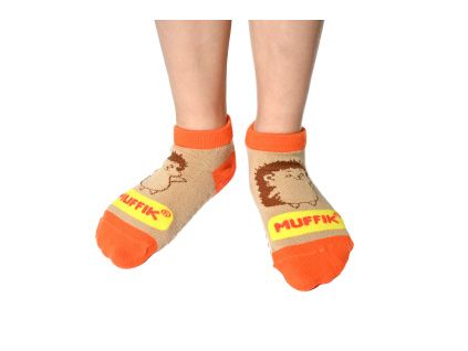 MUFFIK Baumwoll-Anti-Rutsch-Socken - Beige
