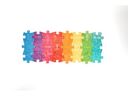 Set sensorischer MUFFIK NANO Puzzles - Regenbogen