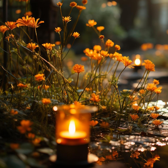 Sviečky na vonkajšie použitie: Vytvorte dokonalú atmosféru na terase alebo v záhrade