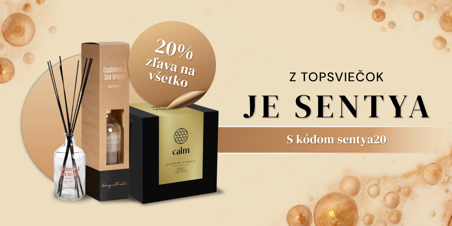 Sentya 20% zľava