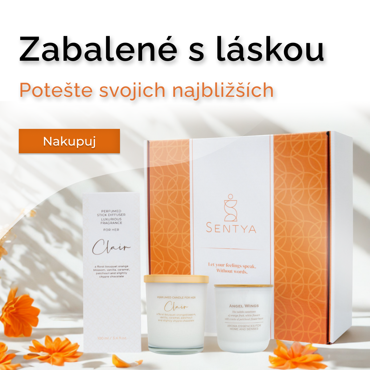 Oranžový set mobil