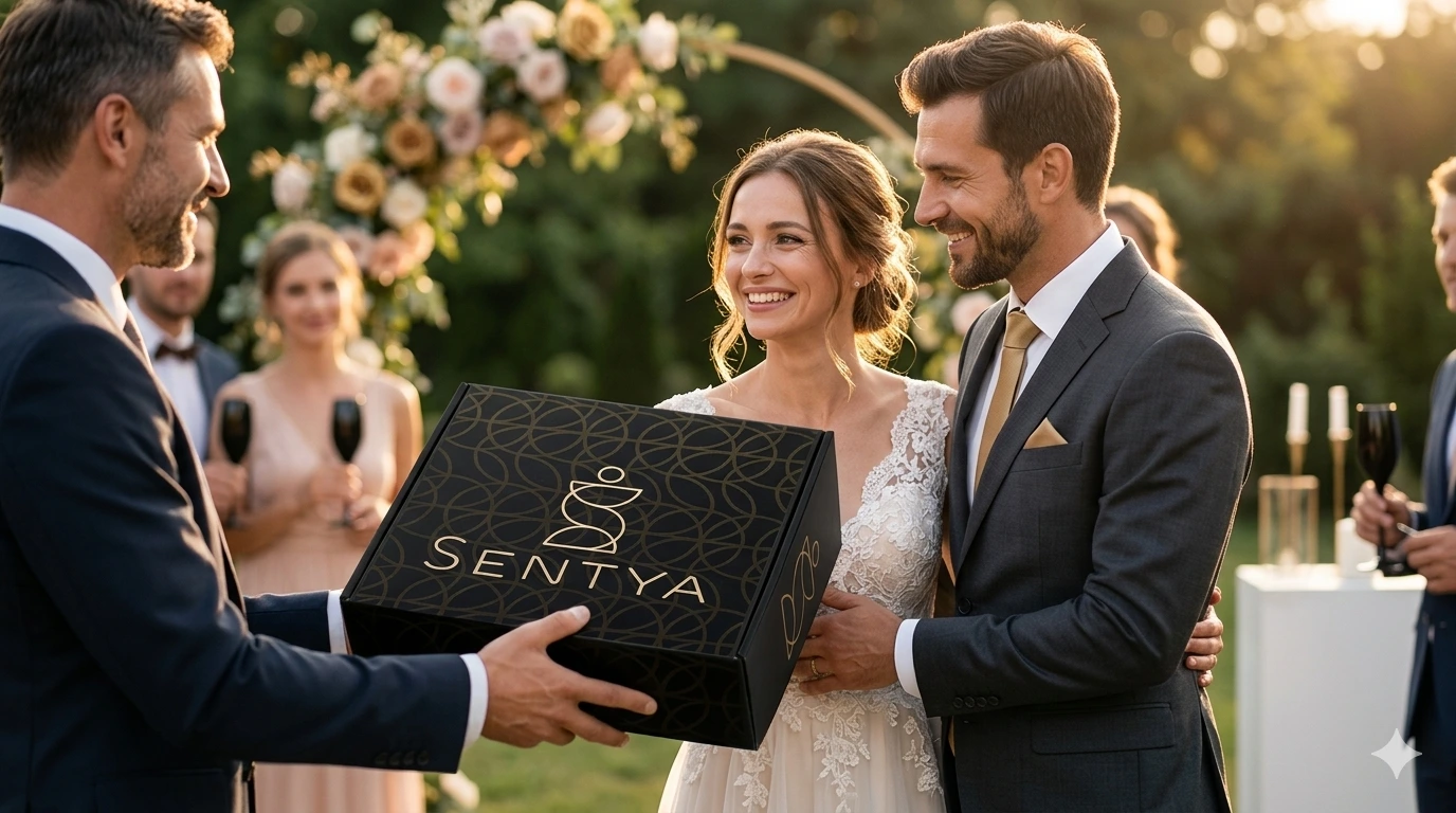 Originálny svadobný darček pre pár Sentya Love Set