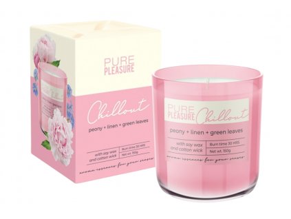 PURE PLEASURE 150g sviečka v skle Bartek