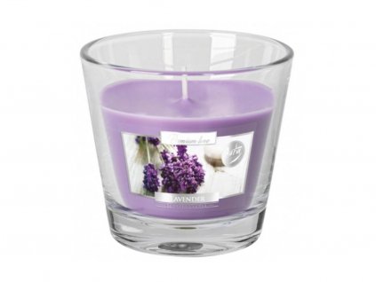 Sviečka v skle 140g Levandula