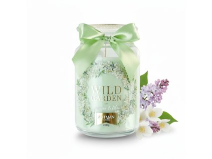 BIG JAR WILD GARDEN jamin and lilac 700g