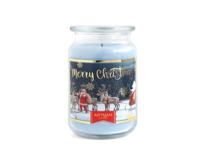 JAR NEW BIG LIGHT BLUE christmas three 700g