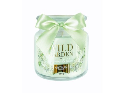 SMALL JAR WILD GARDEN jasmin and lilac 400g
