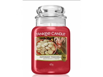 Yankee Candle 623g - Peppermint Pinwheels