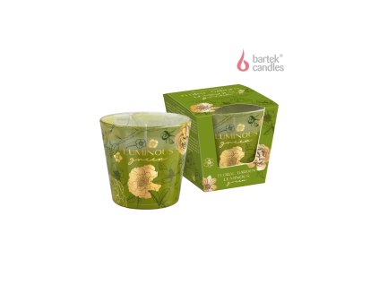 FLORAL GARDEN 115g sviečka v skle Bartek