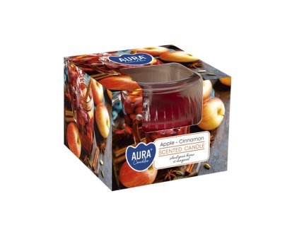 sviečka apple cinnamon 80g vonná sviečka
