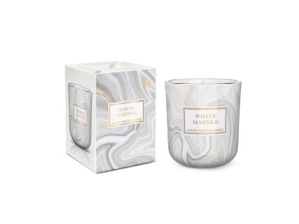 white marble 150 g vonná sviečka