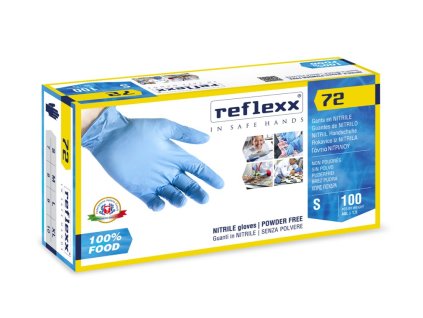 Nitrilové rukavice modré