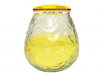 CITRONELA Sviečka v skle 200g
