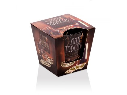 ANTI TOBACCO wonderful fragrance 115g sviečka v skle Bartek