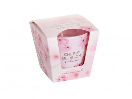 CHERRY BLOSSOM 115g sviečka v skle Bartek