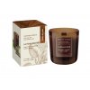WOOD drevený knôt sandalwood 150g sviečka v skle Bartek