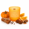 pumpkin spice sviečka v skle