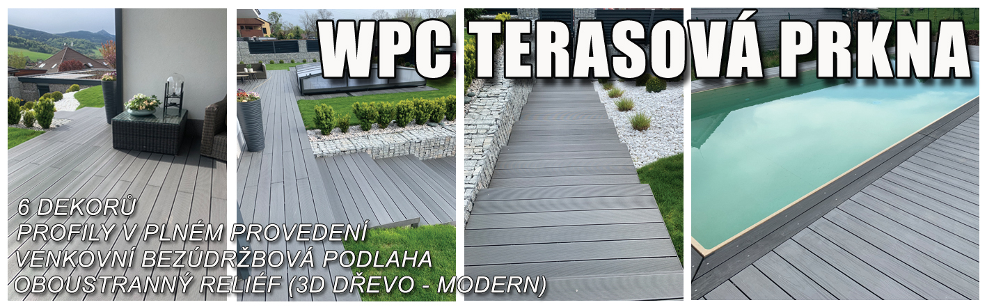 Terasy, ploty WPC