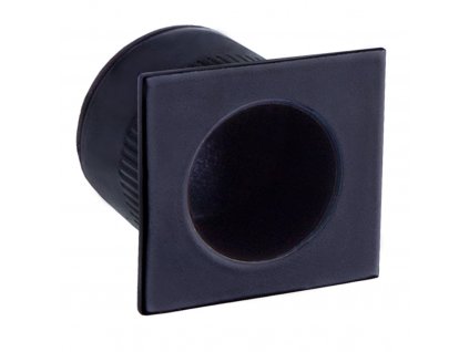 Rostex boční úchyt čtvercový, černý