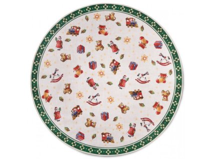 kusovy koberec villeroy boch 106193 green multicolor kruh 1