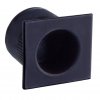 Rostex boční úchyt čtvercový, černý