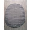 Oválný kusový koberec Fantasy GRAY 12500-16o (Rozměr 160 x 230)
