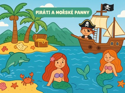 PIRATI Kreslicí plátno 1
