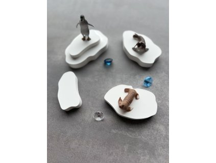 Ledové kry a polární zvířata (sada 10 ks)