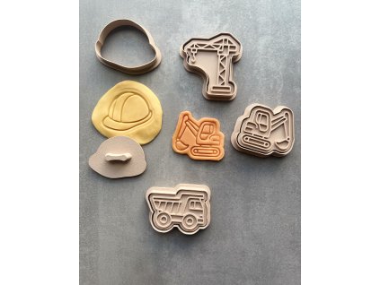 Senza vykrajovátka "stavba 2" (sada 4 ks)