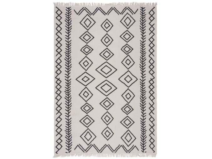 Kusový koberec Deuce Edie Recycled Rug Monochrome/Black