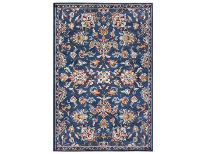 Kusový koberec Luxor 105634 Caracci Blue Multicolor