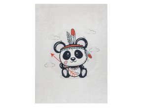 Dětský kusový koberec Bambino 1129 Panda cream