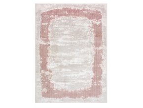 Kusový koberec Core A004 Frame beige/pink