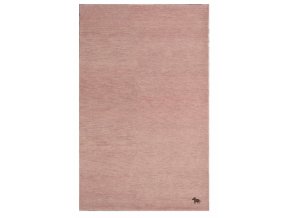 Ručně všívaný kusový koberec Asra wool pink