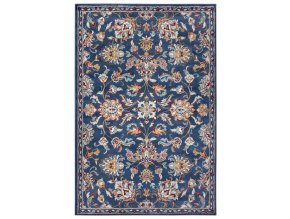 Kusový koberec Luxor 105634 Caracci Blue Multicolor