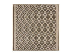Kusový koberec Florence Alfresco Moretti Beige/Anthracite čtverec  – na ven i na doma