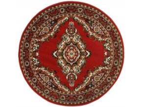 Kusový koberec TEHERAN T-102 red kruh