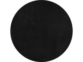 Kusový koberec Fancy 103004 Schwarz - černý kruh