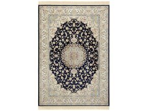 Kusový koberec Naveh 104378 Darkblue/Cream
